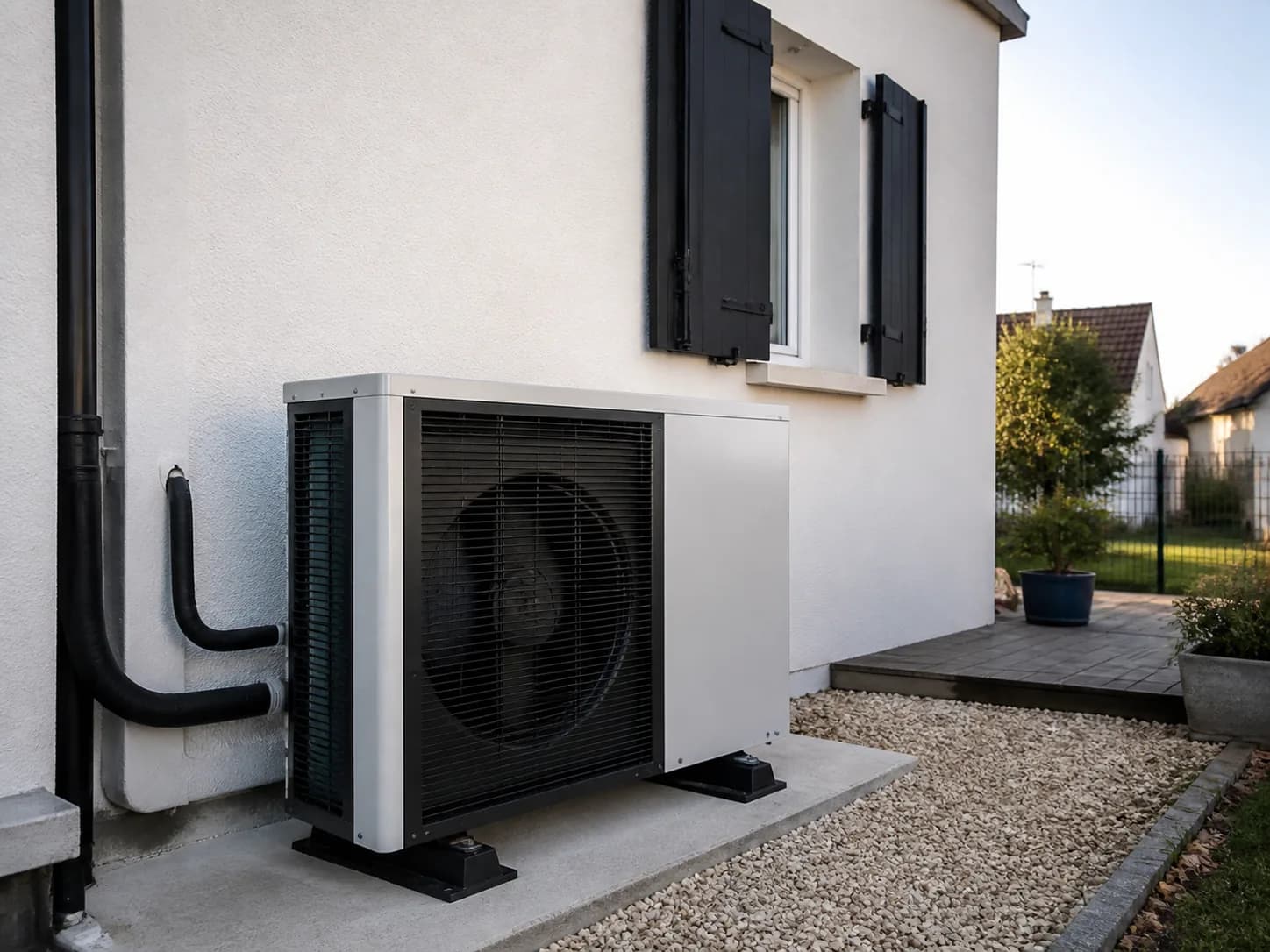 Pompe à chaleur Air/Eau installée après remplacement du chauffage